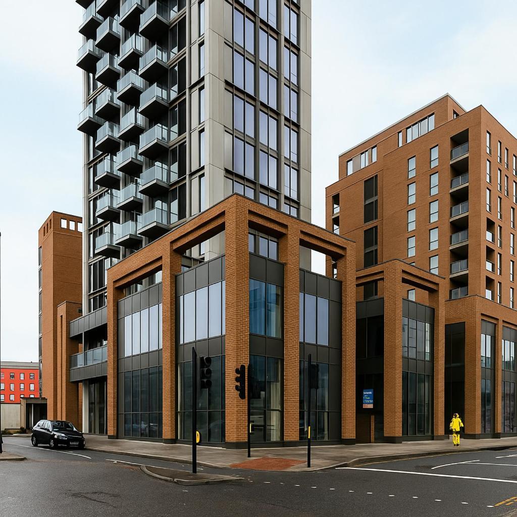 Modern 1-bed Flat - Icon Tower - New Build In One West Point * Londres