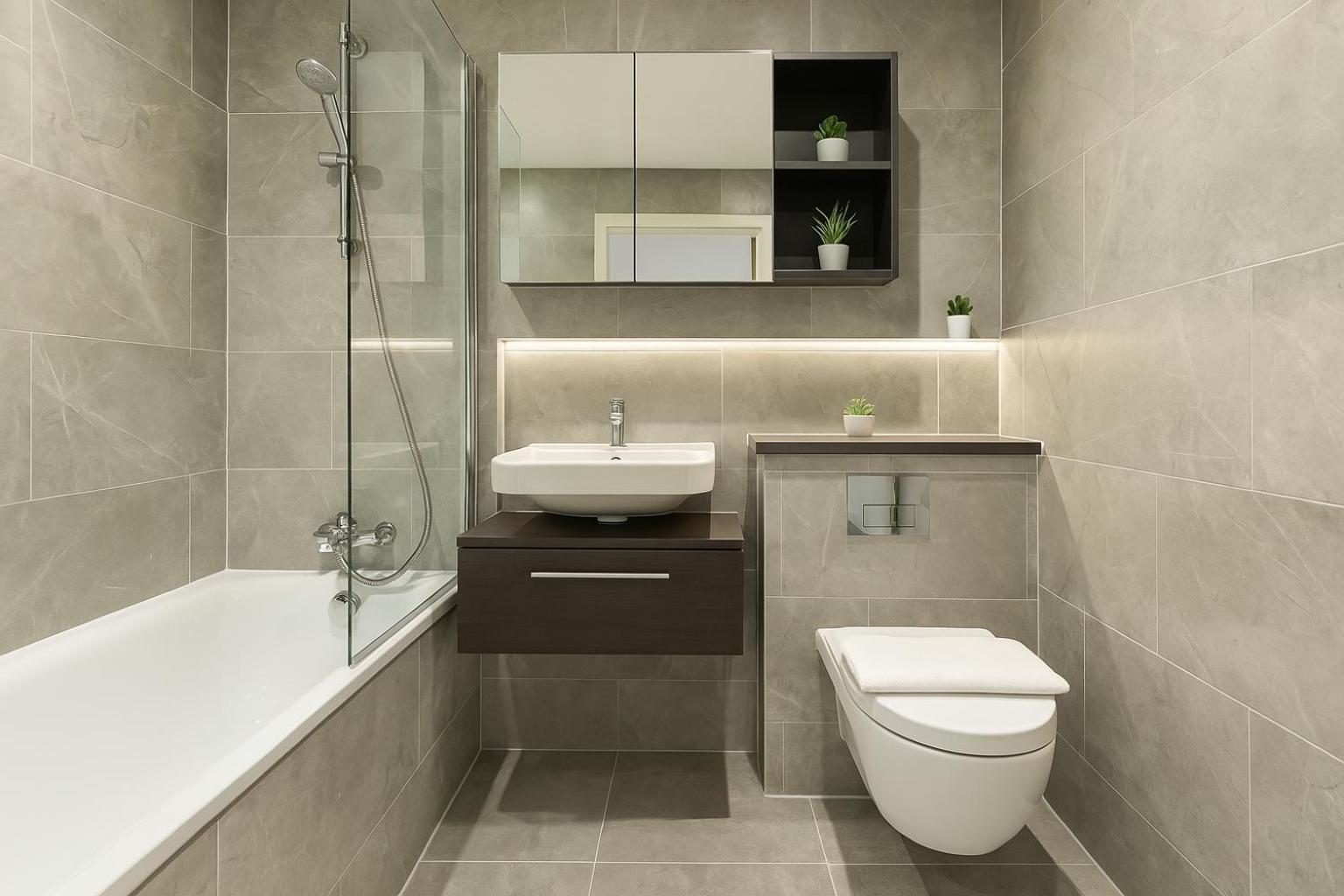 Modern 1-bed Flat - Icon Tower - New Build In One West Point *