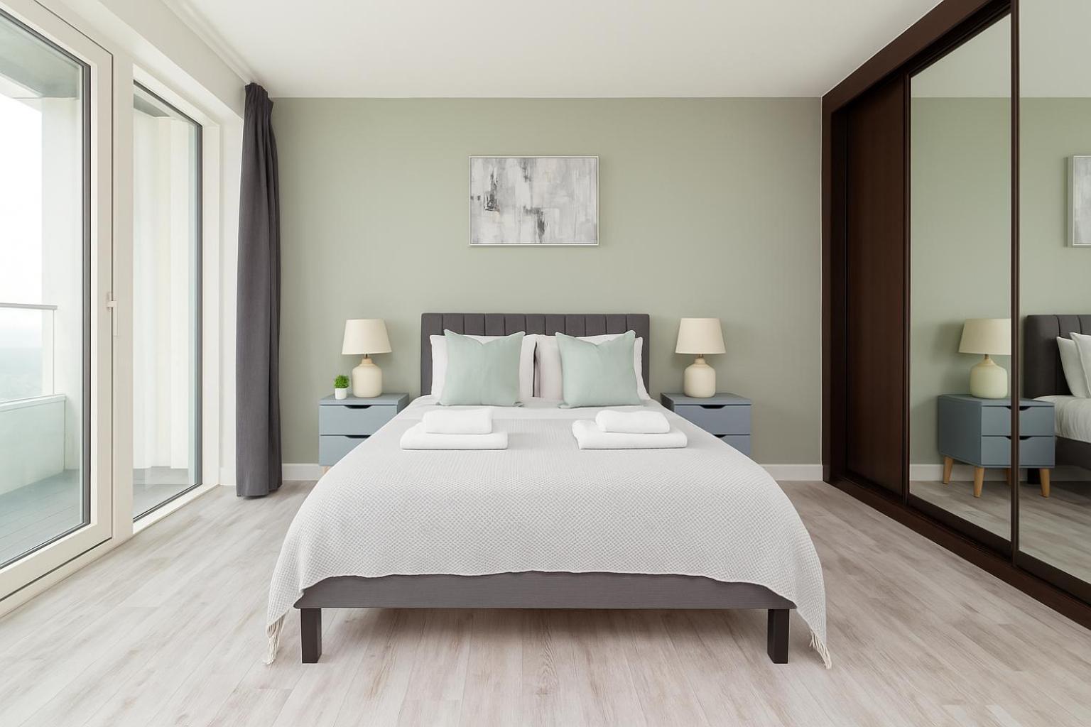 Modern 1-bed Flat - Icon Tower - New Build In One West Point