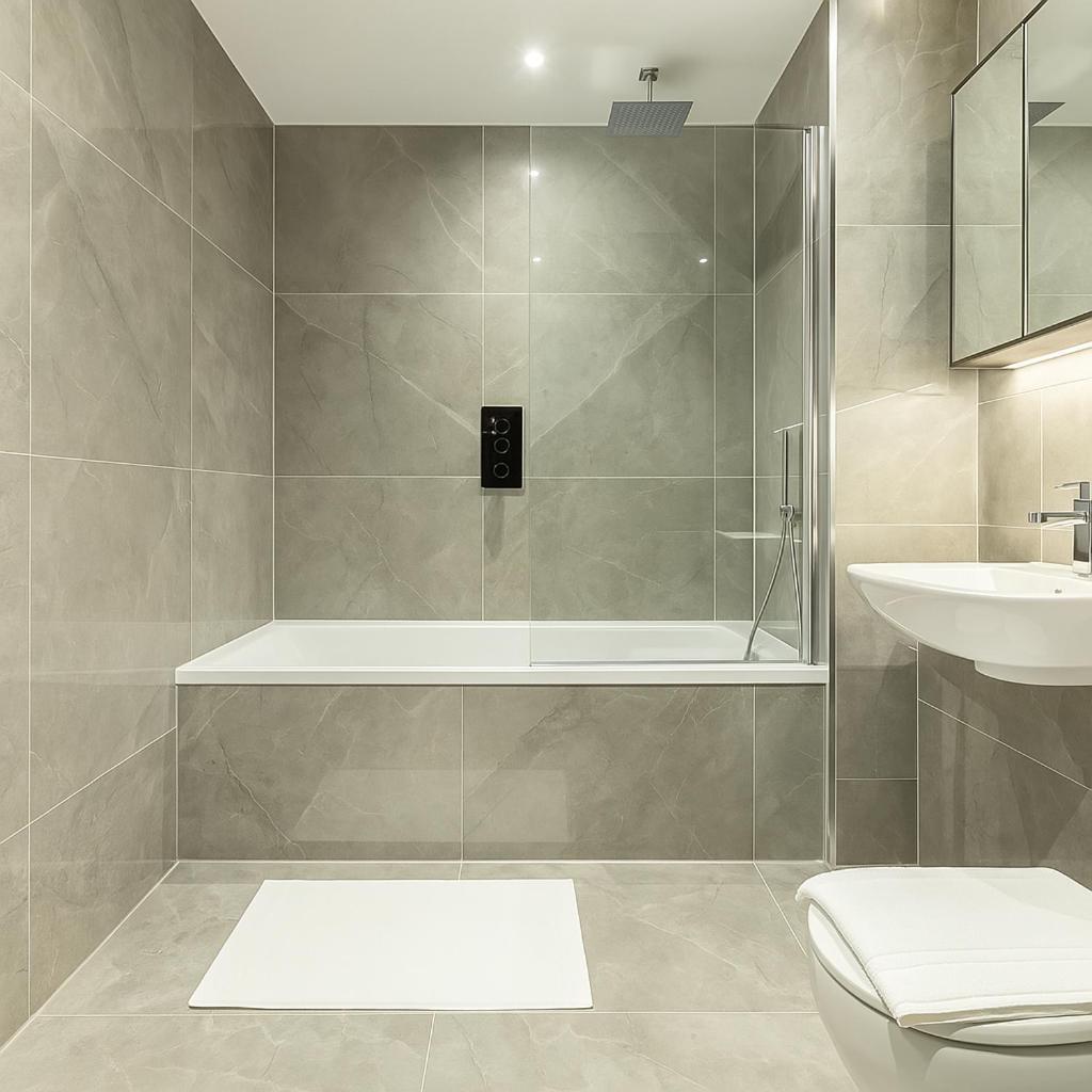 Modern 1-bed Flat - Icon Tower - New Build In One West Point *